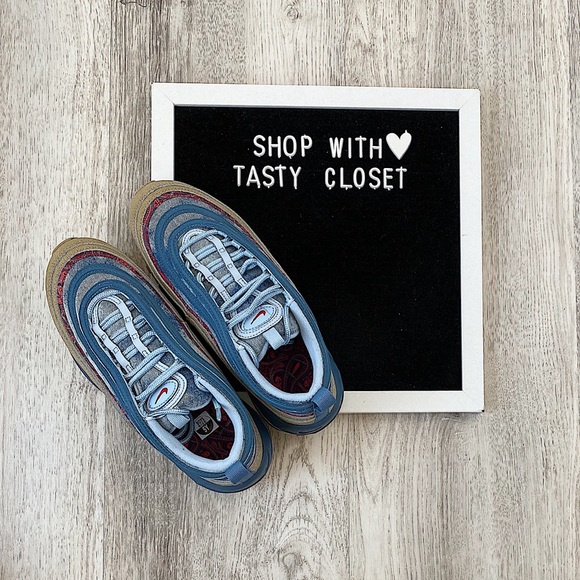 Nike denim air max 97 sneakers - Picture 6 of 7